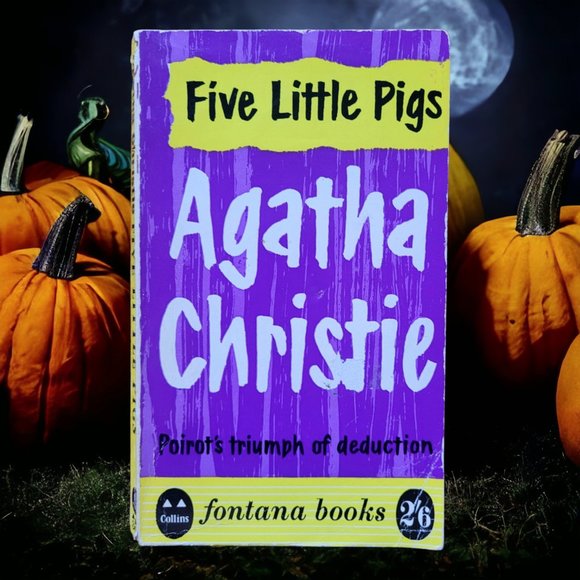 Vintage Agatha Christie - Five Little Pigs 1960 - Picture 1 of 5